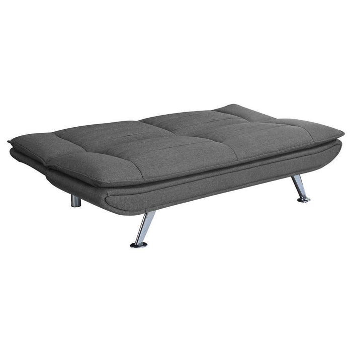 Grey - Julian Upholstered Sofa Bed With Pillow-top Seating Grey