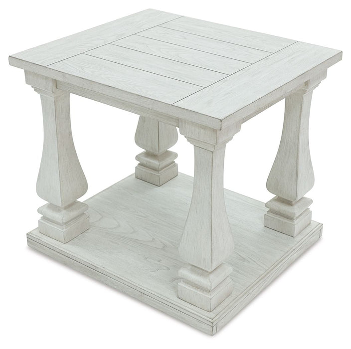 Arlendyne - Antique White - Rectangular End Table