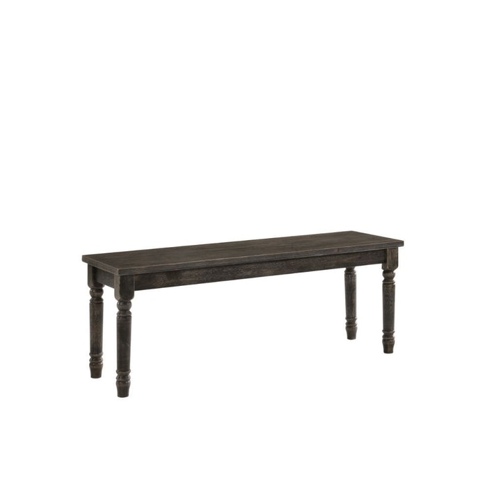 Claudia II - Bench - Weathered Gray