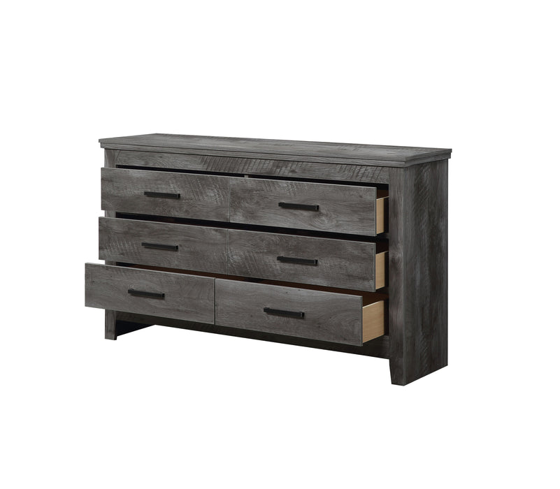 Vidalia - Rustic Dresser - Gray / Oak