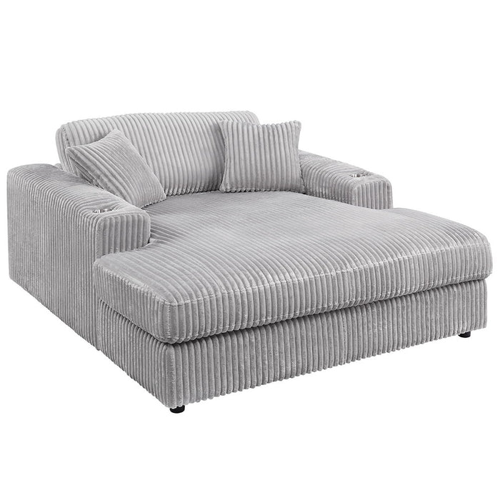 Hilde - Chaise With 2 Pillows