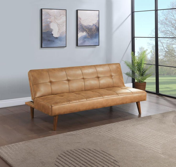 Jenson - Upholstered Tufted Convertible Sofa Bed