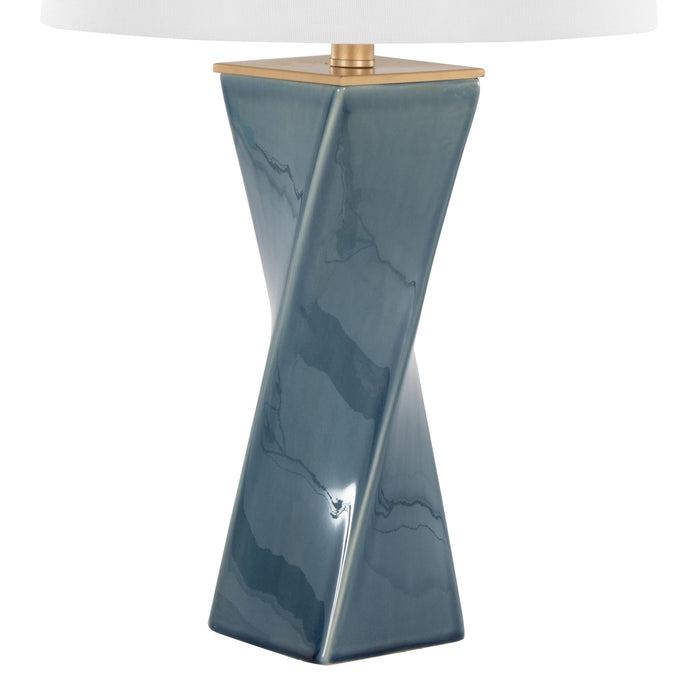 Curvo - Square Contemporary Table Lamp