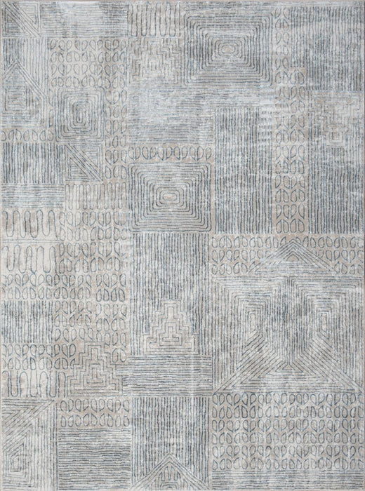 Elegance - GC_CNC6009 Blue 5' x 7' Area Rug