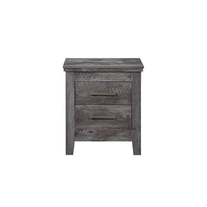 Vidalia - Nightstand - Rustic Gray Oak