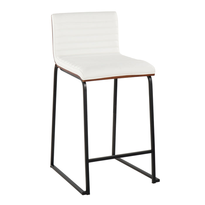 Mason Mara - Contemporary Fixed Height Quality Counter Stool (Set of 2)