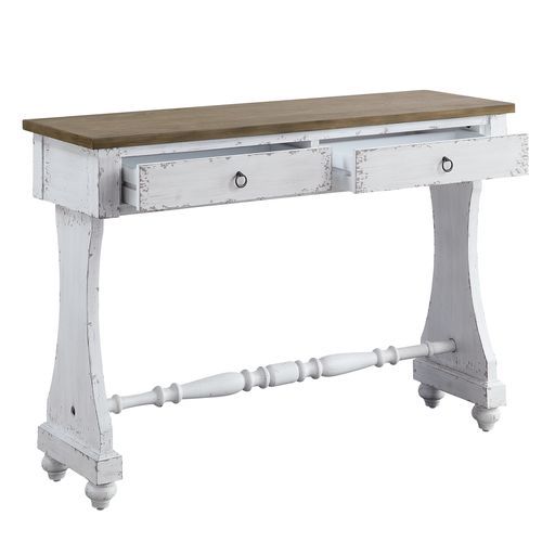 Carminda - Console Table - White