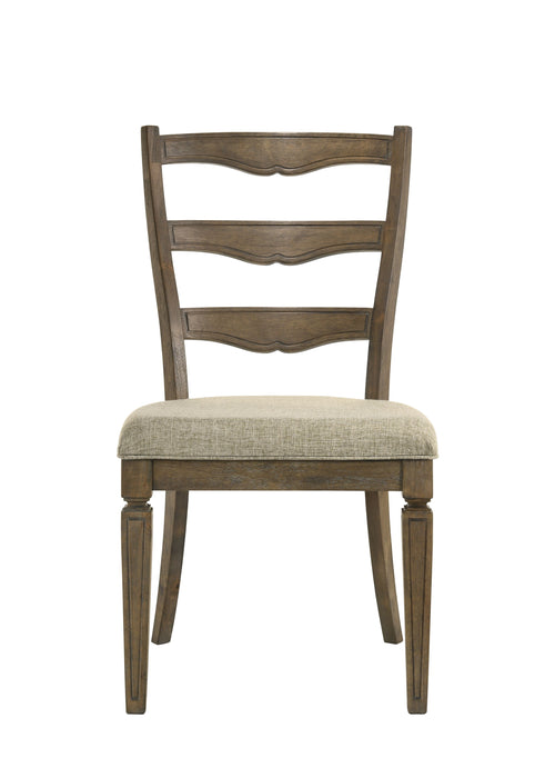 Parfield - Weathered Side Chair (Set of 2) - Light Brown / Oak