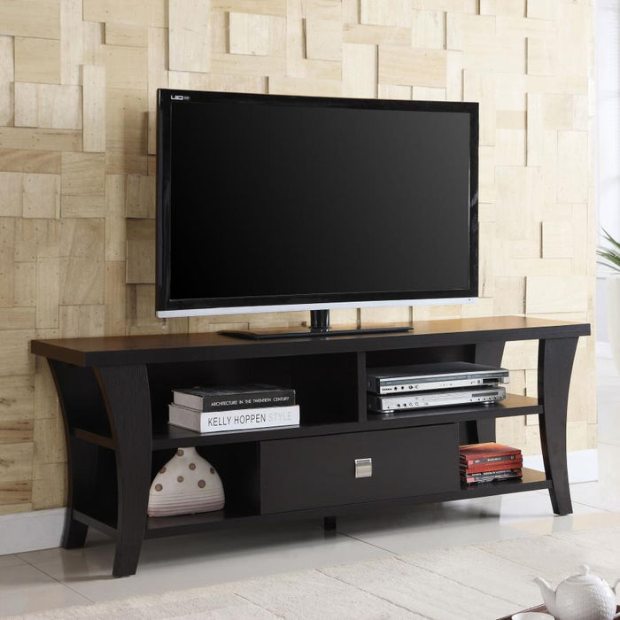 Living Room : Tv Consoles - 1-drawer Tv Console Cappuccino