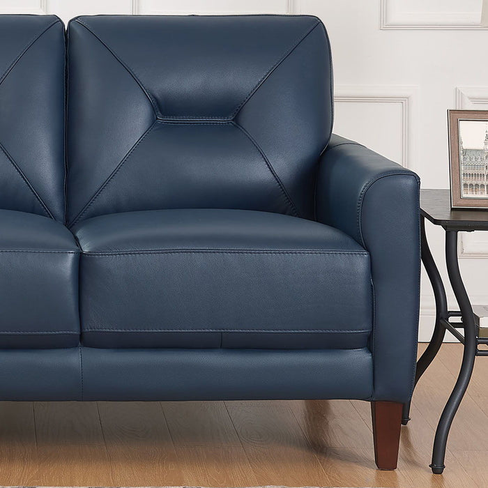 Mavis - Leather Loveseat