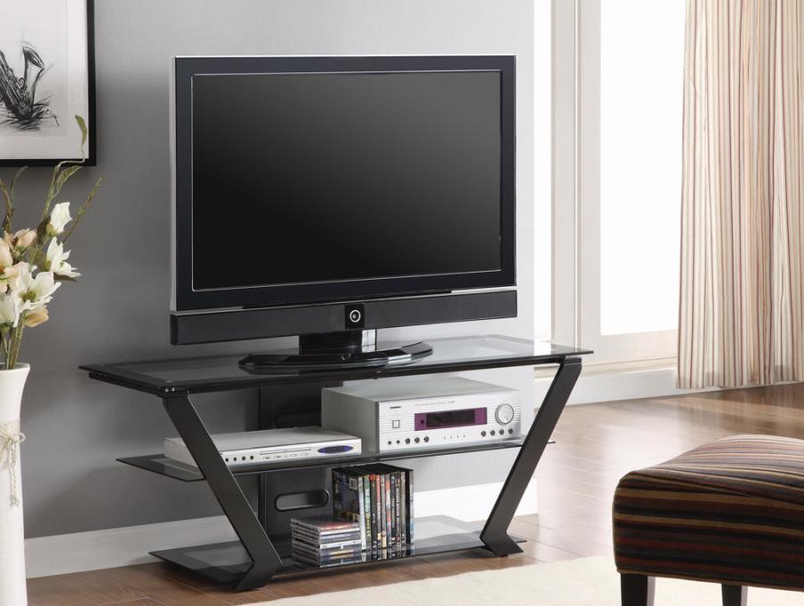 Living Room : Tv Consoles - 2-tier Tv Console Black