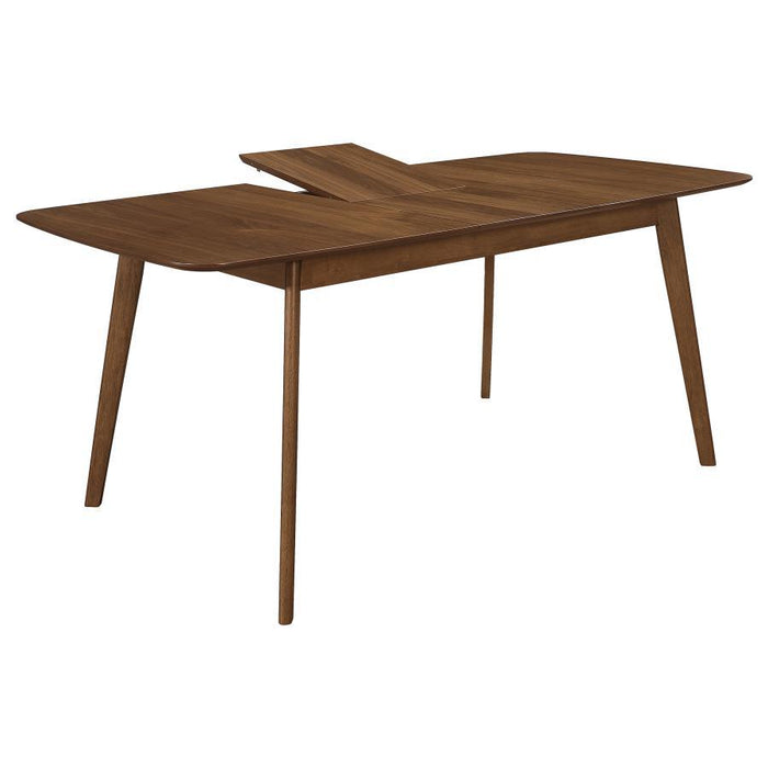 Redbridge Collection - Redbridge Butterfly Leaf Dining Table Natural Walnut