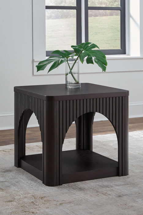 Yellink - Black - Square End Table