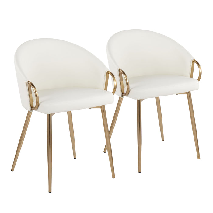 Claire - Contemporary / Glam Chair (Set of 2)