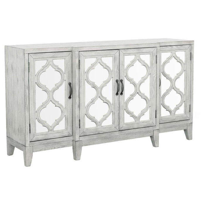 4-door Accent Cabinet Antique White