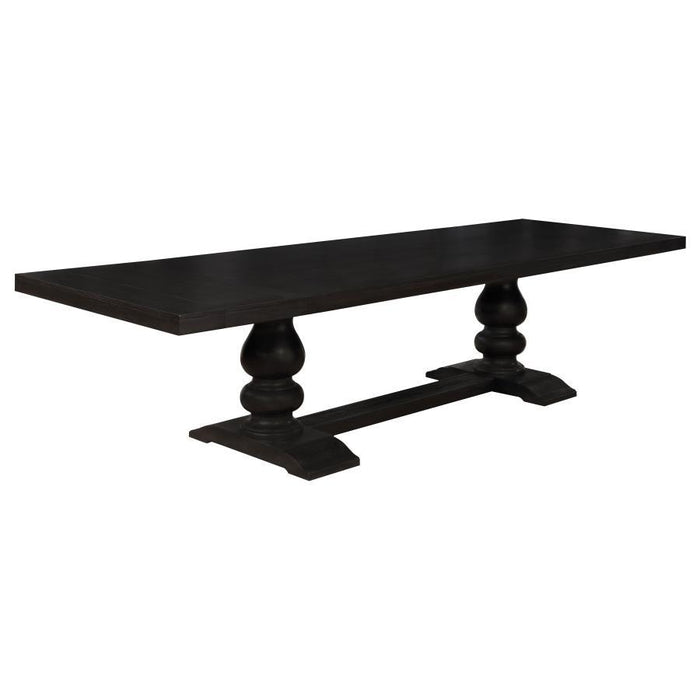 Phelps Collection - Phelps Rectangular Dining Table Antique Noir