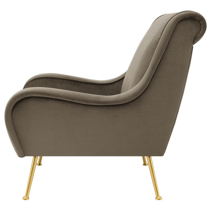 Ricci - Upholstered Saddle Arms Accent Chair