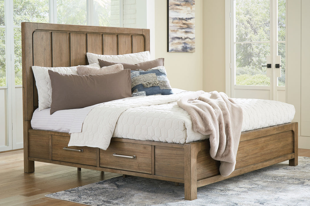 Cabalynn - Panel Bed With Storage