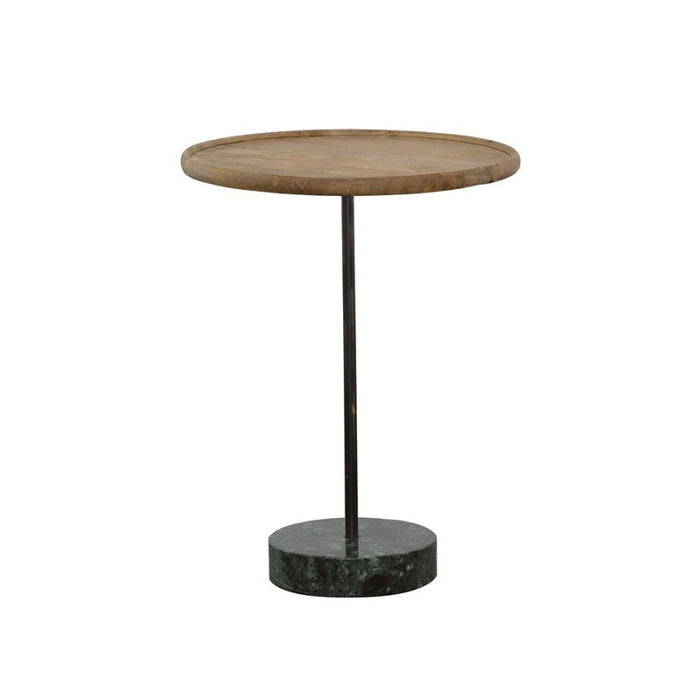 Ginevra - Round Marble Base Accent Table