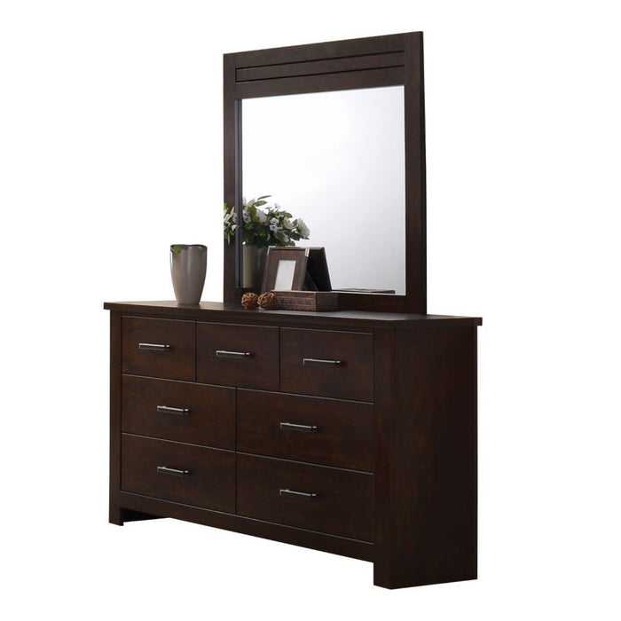 Panang - Mirror - Mahogany