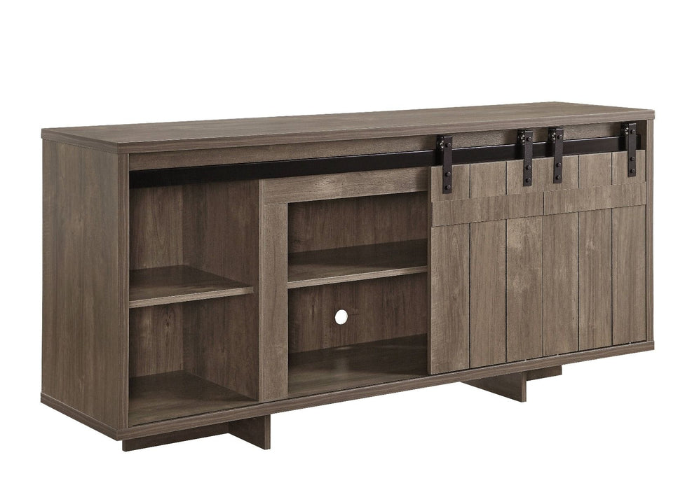 Bellarosa - TV Stand - Gray Washed