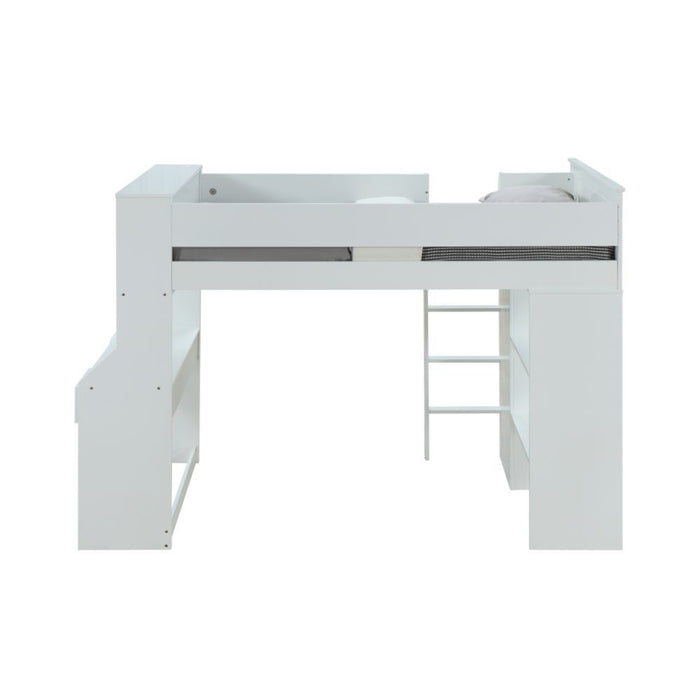 Ragna - Loft Bed - White