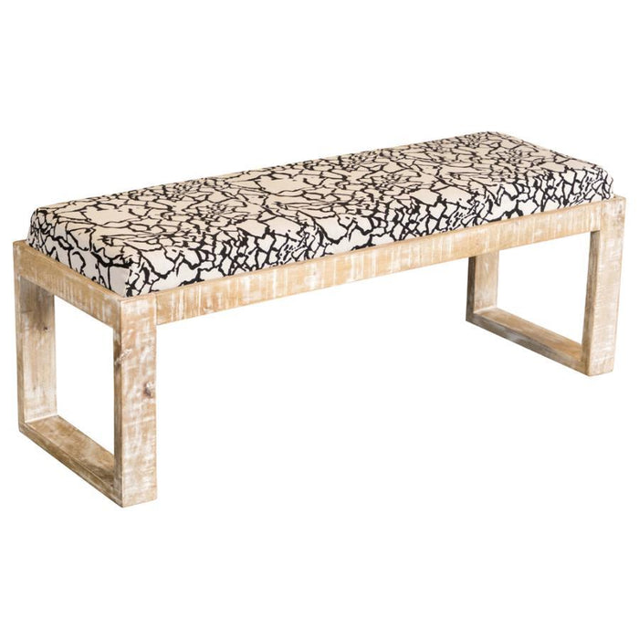 White - Accent Bench