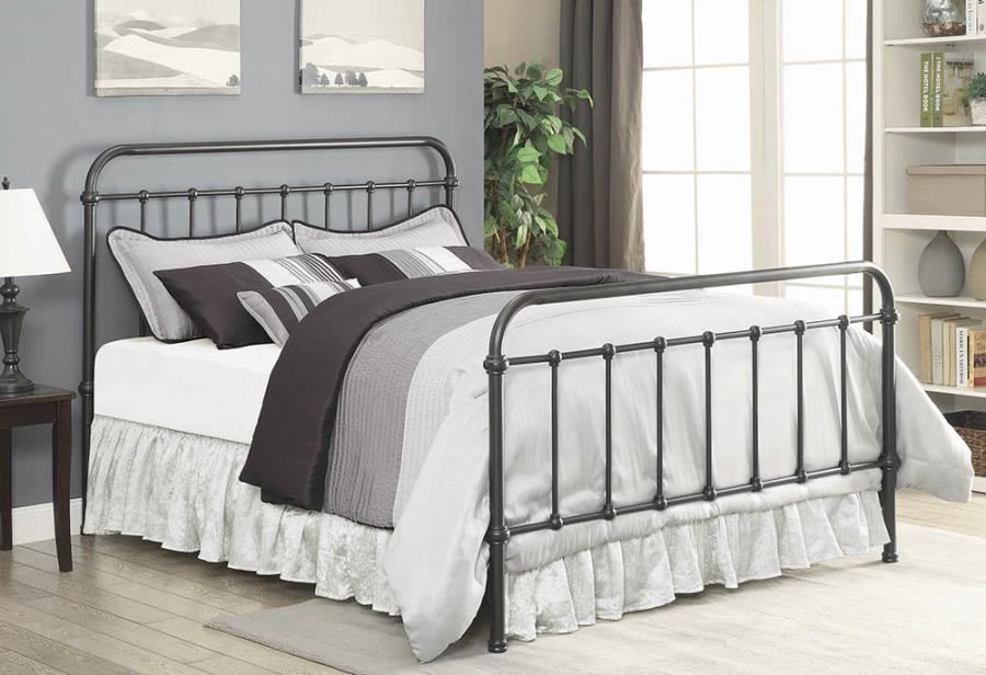 Livingston - Panel Metal Bed