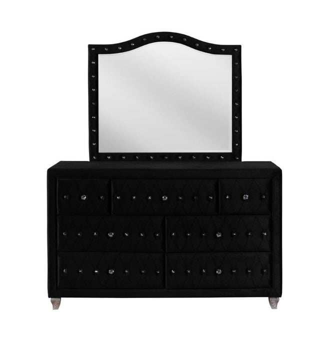 Deanna - Button Tufted Mirror