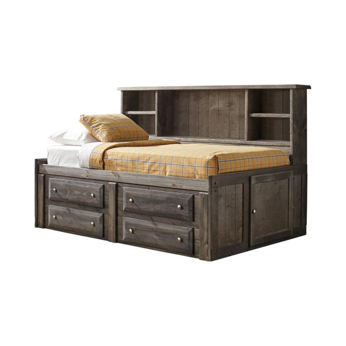 Wrangle Hill - Wood Twin Storage Daybed - Gunsmoke