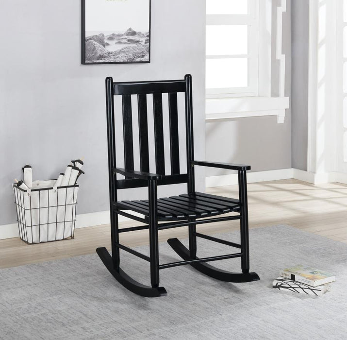 Annie - Slat Back Wooden Rocking Chair