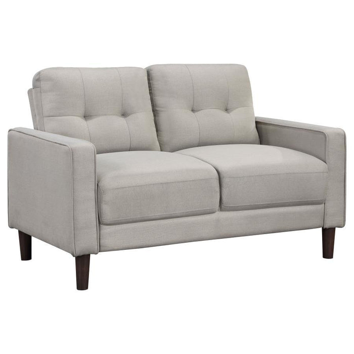 Bowen - Upholstered Track Arms Tufted Sofa Set