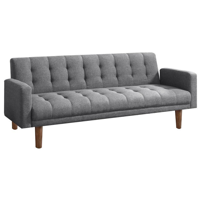 Grey - Sommer Tufted Sofa Bed Grey