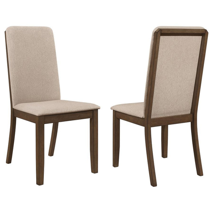 Wethersfield Collect - Latte - Wethersfield Solid Back Side Chairs Latte (Set of 2)