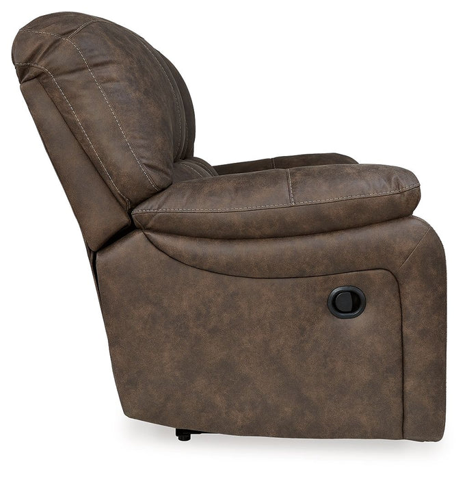 Kilmartin - Chocolate - Reclining Loveseat