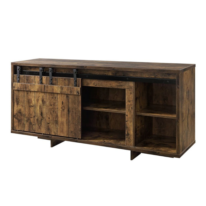 Bellarosa - TV Stand - Rustic Oak