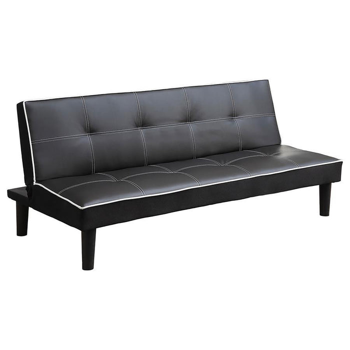 Living Room : Sofa Beds - Black - Katrina Tufted Upholstered Sofa Bed Black