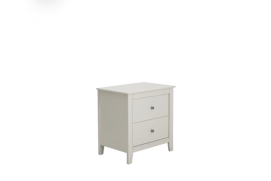 Selena - 2-Drawer Nightstand - Buttermilk