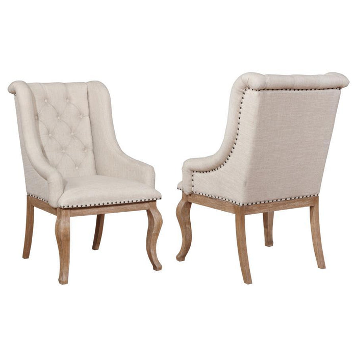 Brockway - Cove Tufted Arm Chairs (Set of 2)