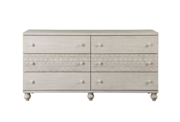 Roselyne - Dresser - Antique White Finish