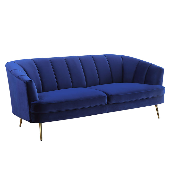 Eivor - Sofa - Blue Velvet