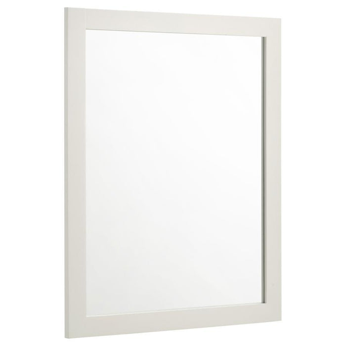 Selena Collection - Selena Rectangular Dresser Mirror White