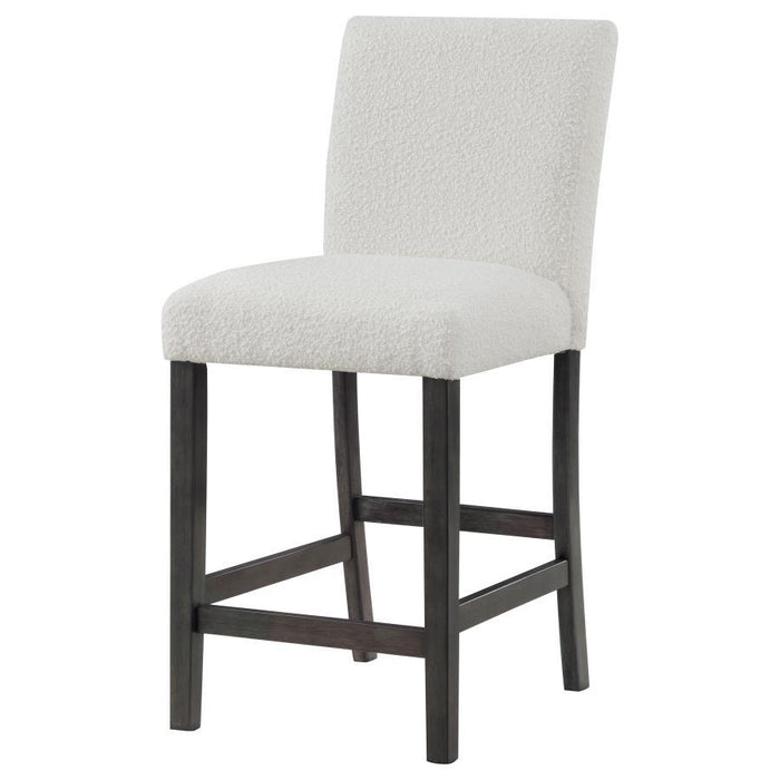 Alba - Boucle Upholstered Counter Height Dining Chair (Set of 2)