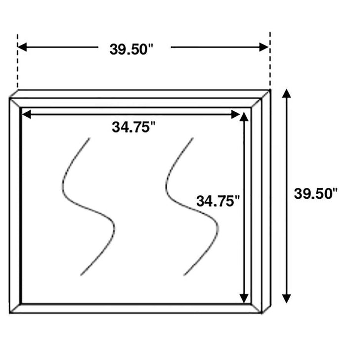 Brantford - Rectangle Dresser Mirror