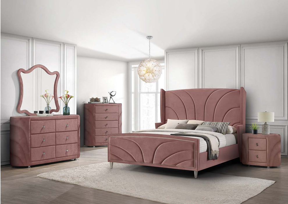 Salonia - Dresser - Pink Velvet