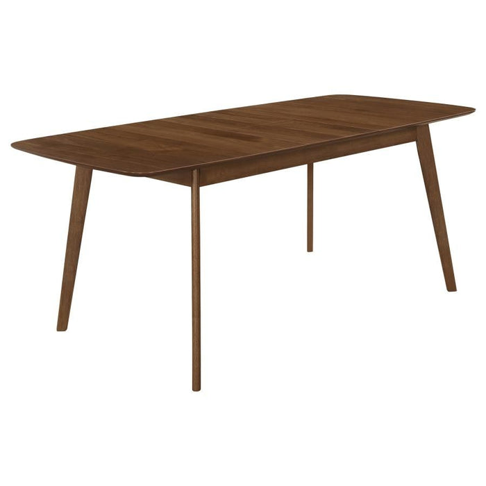 Redbridge Collection - Redbridge Butterfly Leaf Dining Table Natural Walnut