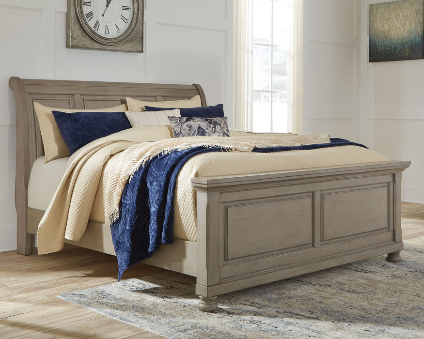 Lettner - Sleigh Bed