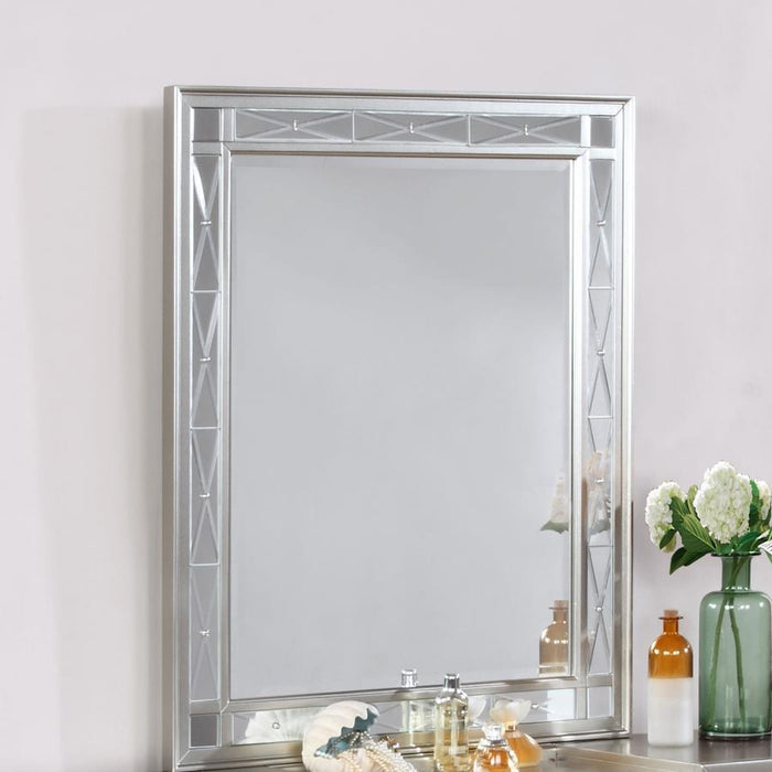 Leighton Collection - Leighton Vanity Mirror Metallic Mercury