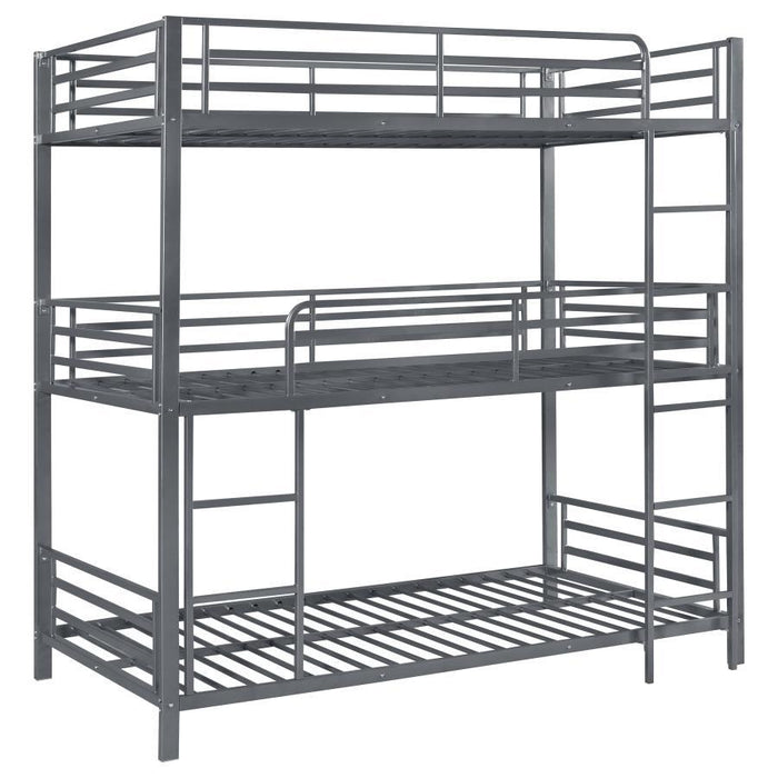 Triple Twin Bunk Bed