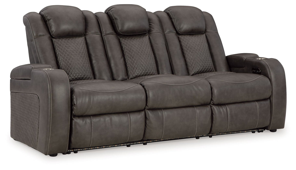 Fyne-dyme - Power Reclining Sofa With Adj Headrest